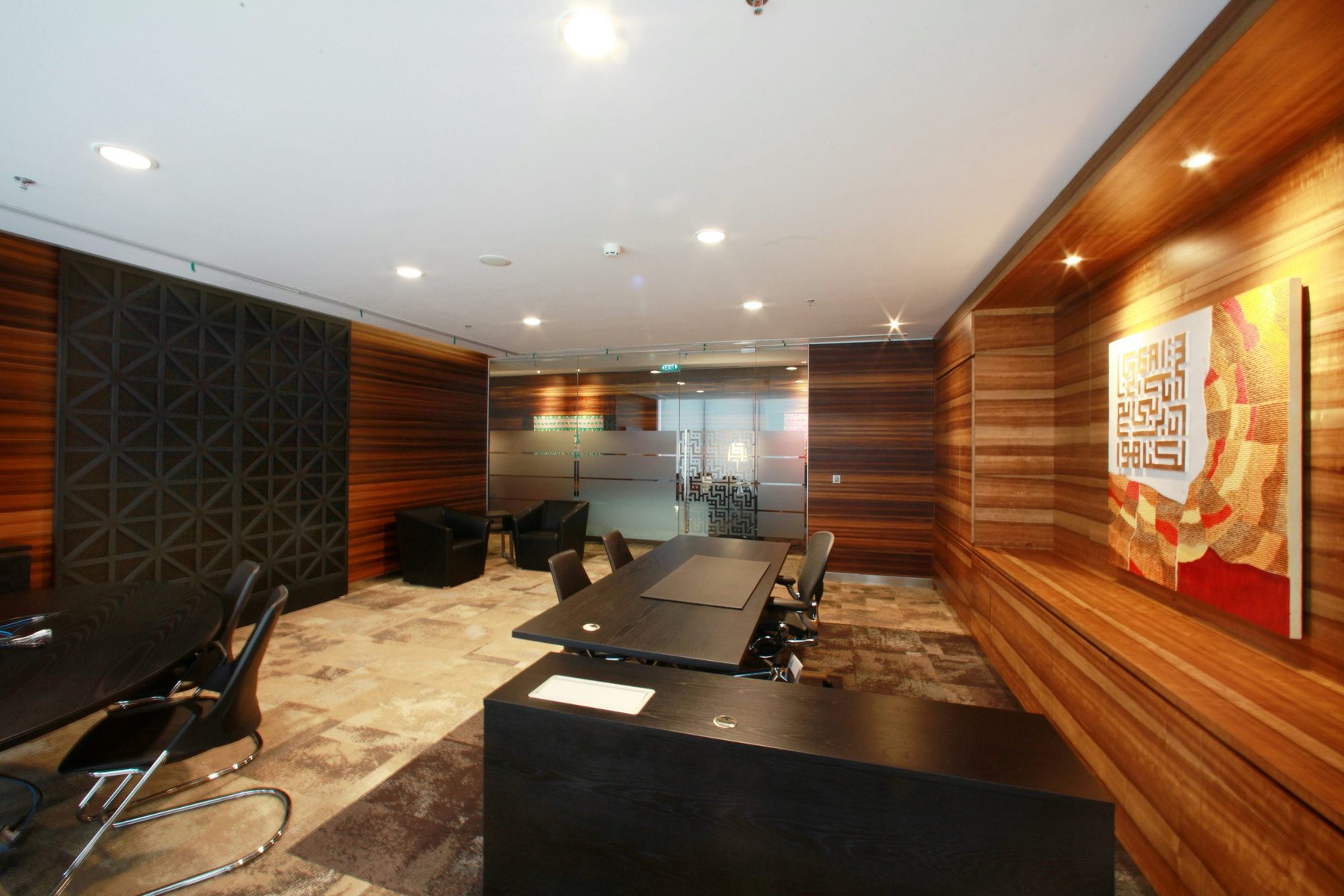 Warm Columbus Ohio commercial interior that feels clean and professional